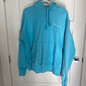 Champion hoodie, vibrant blue💙